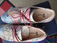 Halbschuhe (Sneaker)  von Think, Gr. 41, weiß-bunt, neu Niedersachsen - Hameln Vorschau