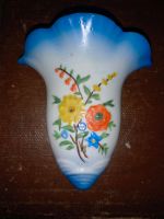 Antik Kleine Wandvase Vase Porzellan 1930er Jahre oder eher Sachsen - Oschatz Vorschau