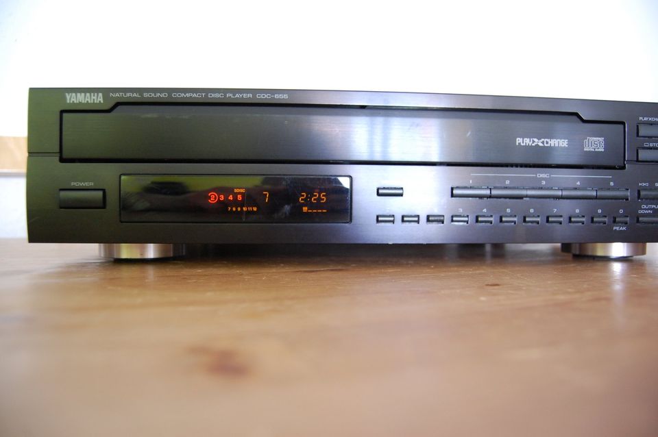 Yamaha CDC-655 5 Fach CD Player Wechsler--Teil--Defekt--- in Bad Waldsee