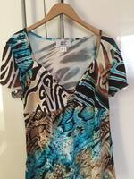 Animalisch schönes T-Shirt, Gr. 36 von Alba Mode, türkis-braun Saarland - Merzig Vorschau