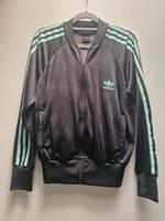 Preissenkung! *Retro Adidas Trainingsjacke in schwarz - mintgrün* Leipzig - Connewitz Vorschau