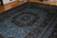 ZIEGLER Pakistan Teppich Orientteppich seltene Farbe blau schwarz Bayern - Hirschaid Vorschau