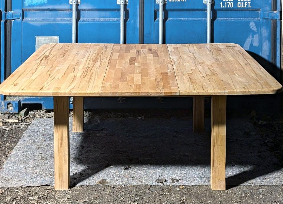 Esstisch Wohnzimmertisch Holztisch Ausziehbar Groß 166 x 150 in Berlin