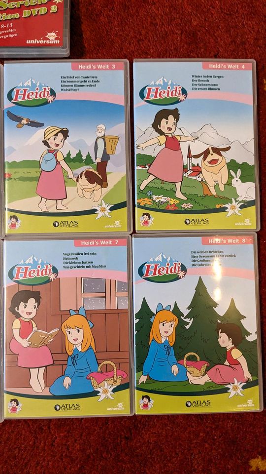 Kinder DVD Set Heidi (Klassik) 9 DVD Zeichentrick in Pliening