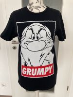 Disney Snow White Grumpy schwarzes Damen T-Shirt verm. Größe M Bayern - Graben (Lechfeld) Vorschau