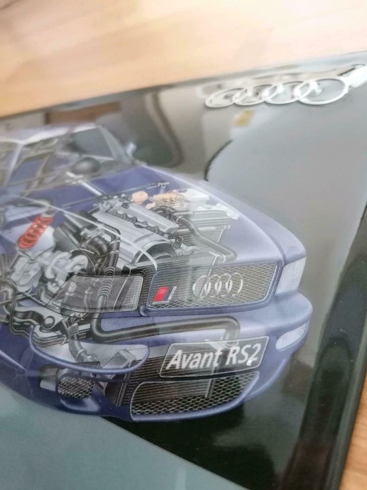 Audi RS2 Werbeschild Retro Blechschild Oldtimer Sammler #1203 in Bielefeld