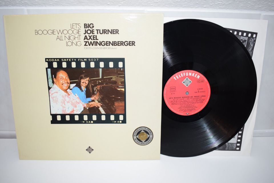 BIG JOE TURNER & A. ZWINGENBERGER „Let`s Boogie Woogie...1978 M/M in Ochsenfurt