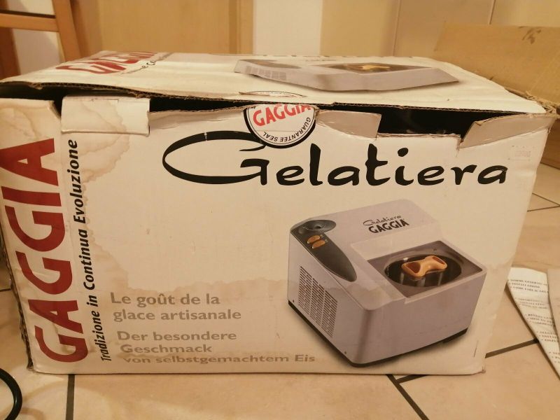 Eismaschine GAGGIA Gelatiera (Made in Italy) in Bayern - Straubing | eBay  Kleinanzeigen ist jetzt Kleinanzeigen