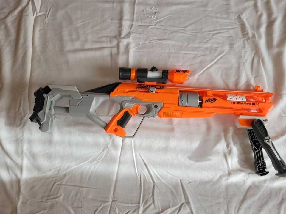 Nerf Alphahawk mit modi´s in Lenningen