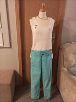 richtig türkisblaue Chinohose, ESPRIT, GR.32, Sommer,Caprihose Sachsen - Crimmitschau Vorschau