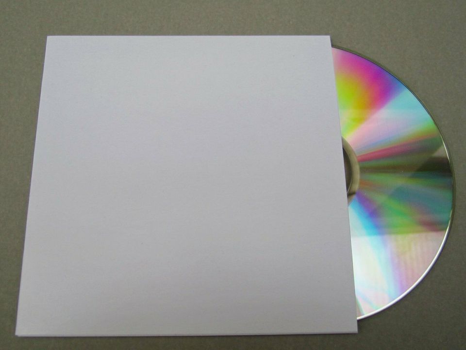 CD Hüllen weiß 30 Stk Kartonstecktaschen Karton Pappe in Hessen -  Ober-Ramstadt | Musik und CDs gebraucht kaufen | eBay Kleinanzeigen ist  jetzt Kleinanzeigen