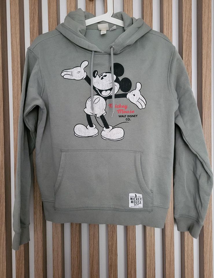 H&M Damen Mickey Mouse Pullover XS in Bernburg (Saale)