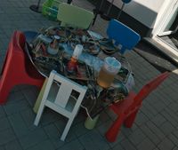 Ikea Tisch mit 3 stühle und 2 Hocker Brandenburg - Frankfurt (Oder) Vorschau