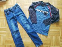 SET 2 Teile: Jeans slim, Shirt Hilfiger Gr. 152 Dresden - Dresden-Plauen Vorschau