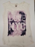 Tommy Hilfiger Oberteil Gr. S Top T-Shirt NYC weiß rosa Nordrhein-Westfalen - Witten Vorschau