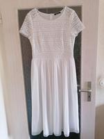 Kleid Swing Gr. XL 42 weiß Hochzeit lang Sachsen - Ebersbach/Sachsen Vorschau