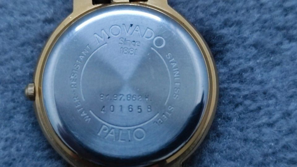 Armbanduhr MOVADO Palio, Model  81.87.862 H, 18k Gold in Lüdinghausen