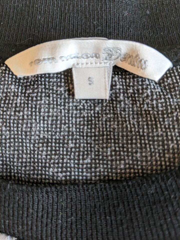 Tom Tailor Denim Pullover Sweatshirt Pulli Gr. S Hahnentritt in Kevelaer