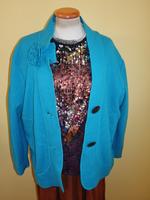 Wolljacke Gerry Weber türkisblau Jacke Gr  46 wie neu Versand Hamburg-Nord - Hamburg Fuhlsbüttel Vorschau