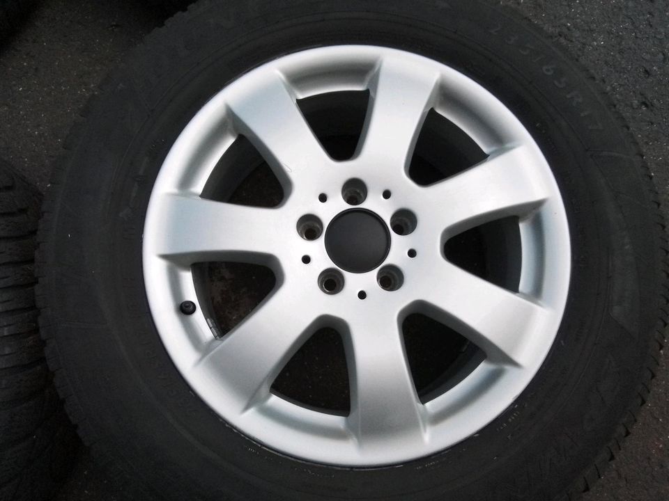 4 Alufelgen mit  235/65 R 17 Winterreifen für  Mercedes ML 164 in Sprendlingen