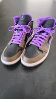 Nike Air Jordan 1 Mid Purple Mocha 45,5 Brandenburg - Groß Kreutz Vorschau