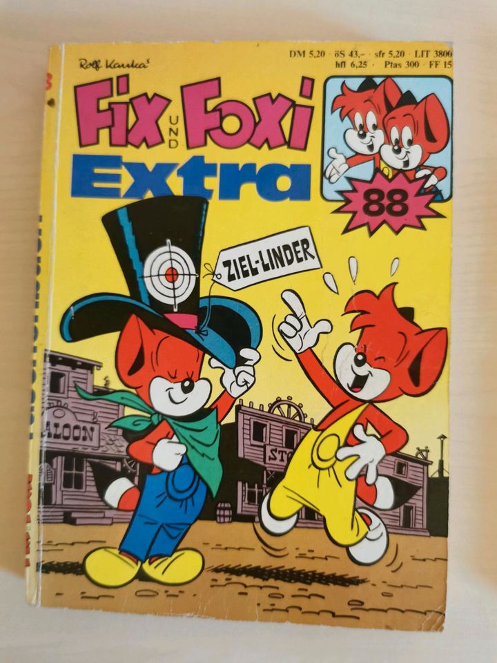 Fix und Foxi Extra Taschenbuch 70er und 80er Jahre in Neuenhagen