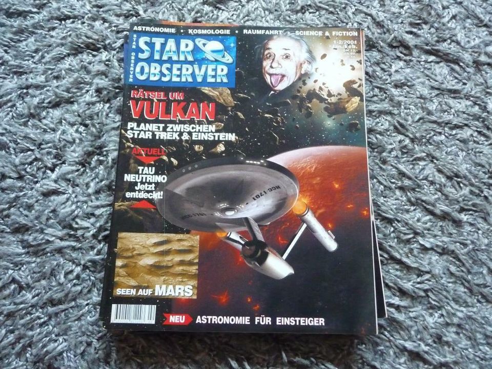 Star Observer  Astronomie,Kosmologie,Raumfahrt  7 Hefte von 2001 in Lüdenscheid