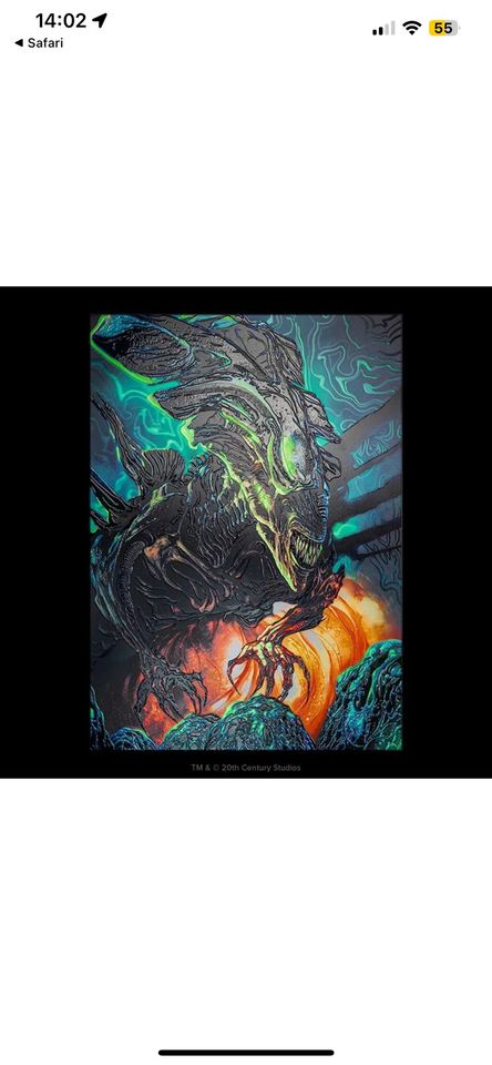 The Alien Queen Limited Edition Displate in Hettstedt