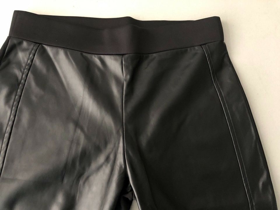 Leggings Hose schwarz Stretch Gr 42K 21 leicht gefüttert in Nohra