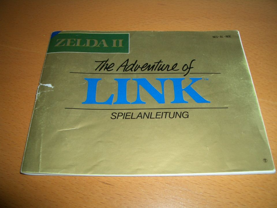 Nintendo-Spieleanleitung Zelda II (Link) in Hummeltal