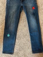 Skinny Jeans mit Sternen Hessen - Bad Endbach Vorschau