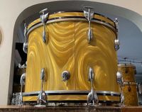 SUCHE Schlagzeug Bassdrum Snare Trommel Satin Flame Östliche Vorstadt - Steintor  Vorschau