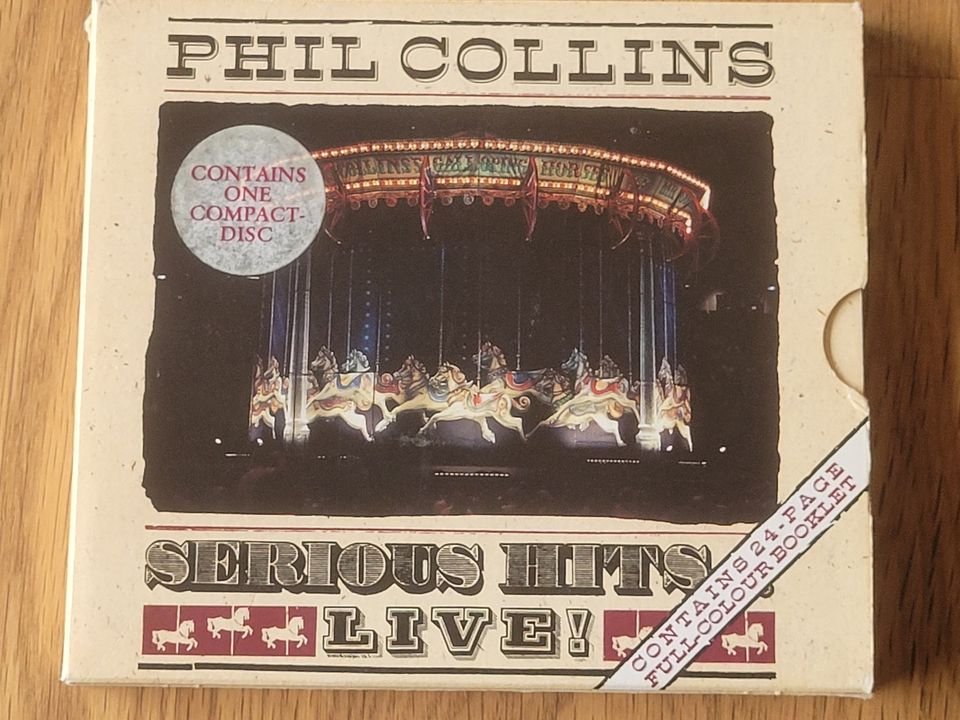 CD - PHIL COLLINS SERIOUS HITS - LIVE! in Asendorf (bei Bruchhausen-Vilsen)
