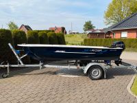 Searider 410 Fish Motorboot + AB Mercury 15 PS 4-Takt u.Trailer Niedersachsen - Wischhafen Vorschau