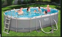 Bestway Power steel frame pool oval, 488x305x107 Bayern - Dillingen (Donau) Vorschau