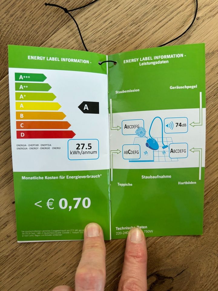 Severin S Power beutelloser Zyklon Bodenstaubsauger Staubsauger in Erpel