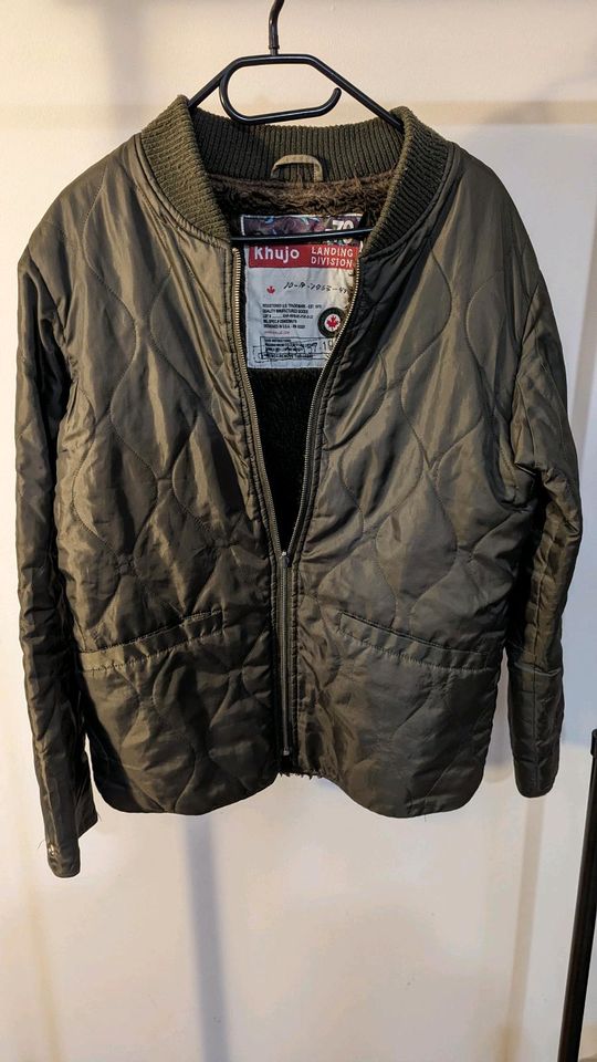 Khujo Jacke Parker Gr. M-L  olive grün gefüttert in Hamburg