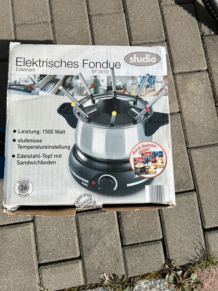 Elektrisches Fondue in Zell unter Aichelberg