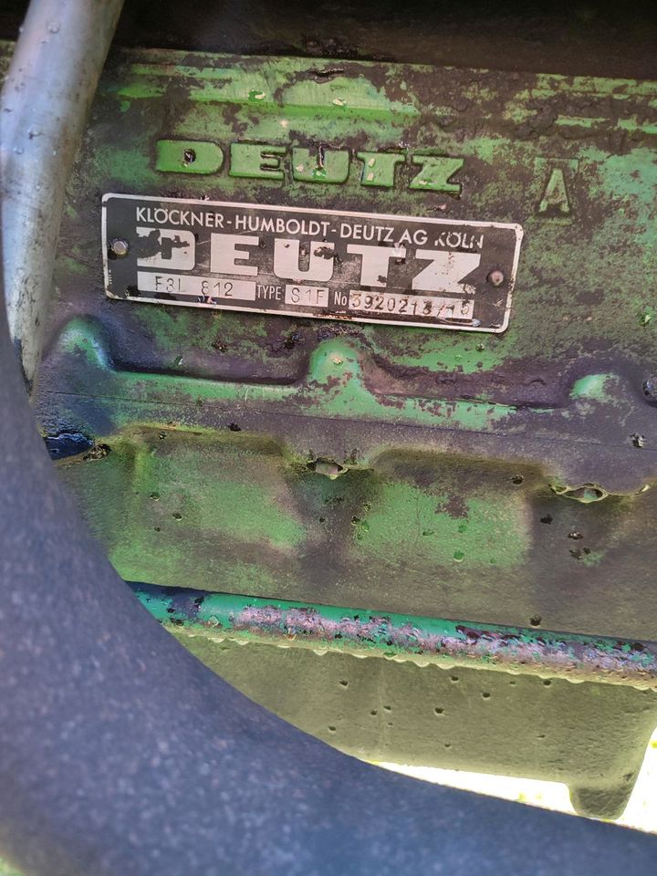 Traktor Deutz d 40.2 Frontlader in Schwarme