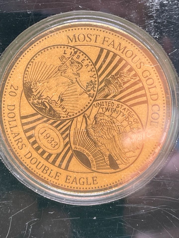 Goldmünze 20 Dollars Double eagle in Dresden