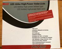 TAQ LED Akku Fahrrad-Licht 3800 Lumen Thüringen - Gotha Vorschau