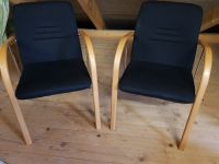 2 hochwertige Stühle - Gestell aus Stahlrohr und Buche Niedersachsen - Barßel Vorschau