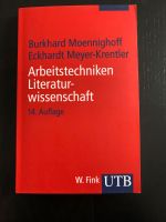 Arbeitstechniken Literaturwissenschaft Niedersachsen - Isernhagen Vorschau