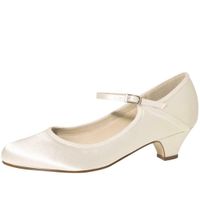 Rainbow Club Brautschuhe Marsha Satin Schuhe 3,5 cm FÄRBBAR Ivory Baden-Württemberg - Meckenbeuren Vorschau