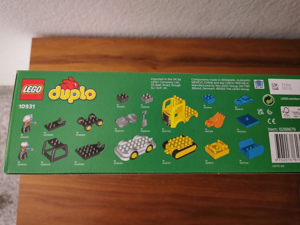 NEU Lego Duplo 10931 Bagger und Laster in Plochingen