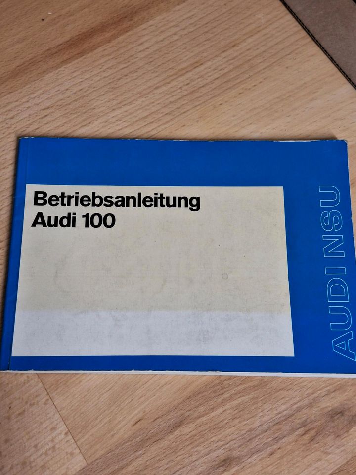 Original Audi 100 C1. Typ F104, Bj. 1973 Betriebsanleitung. in Stuttgart