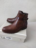 Neu Tamaris Leder Stiefeletten 38 braun Stiefel Reißverschluss Berlin - Buckow Vorschau