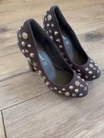 Francesco Milano Pumps, Gr. 37, grau Sachsen - Waltersdorf Vorschau