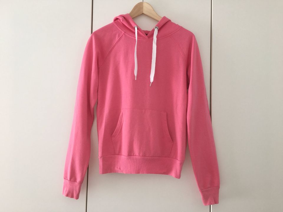 Damen Pullover, Hoodie, Sweatshirt Kapuze, rosa pink Gr.S/36 Neuw in Pocking