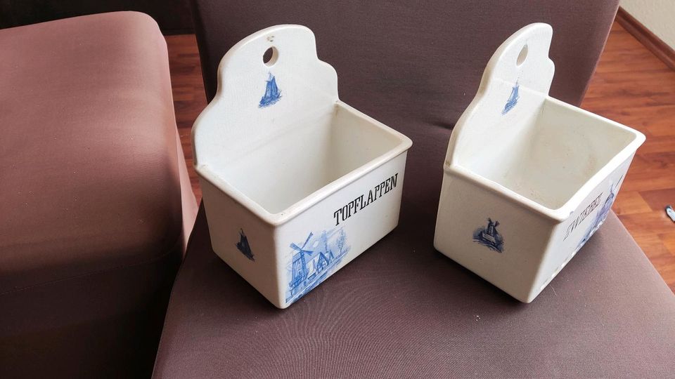 Porzellan Küchenbehälter Villeroy und Boch Vintage in Seester